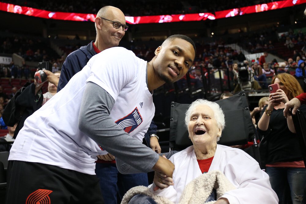 Merle Meets Damian Lillard